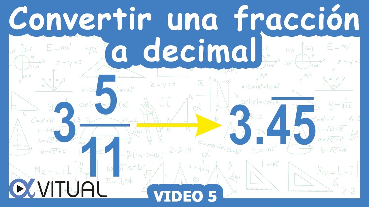 ¿Cómo convertir una fracción mixta a un número decimal? [Actualizado 2025]
